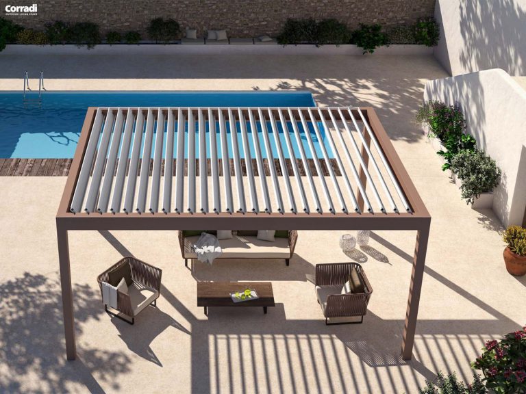 Pergola bioclimatics